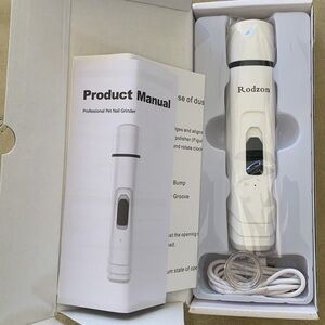 Rechargeable Electric Pet Nail Grinder